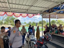 Apresiasi Kinerja Polsek Poasia: Puluhan Pedagang Sambangi Mapolsek