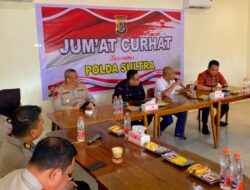Jumat Curhat Polda Sultra : Dorong Sinergi Warga Ciptakan Kamtibmas