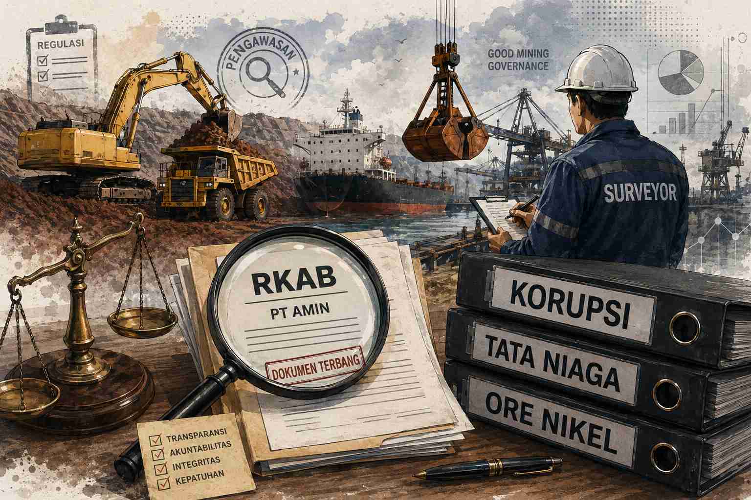 Korupsi Ore Nikel PT AMIN: Menguji Fungsi Pengawasan dalam Rantai Tata Niaga